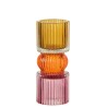 Jazzy chandelier Jaune/Orange/Rose