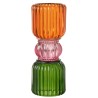 Jazzy chandelier Orange/Rose/Vert