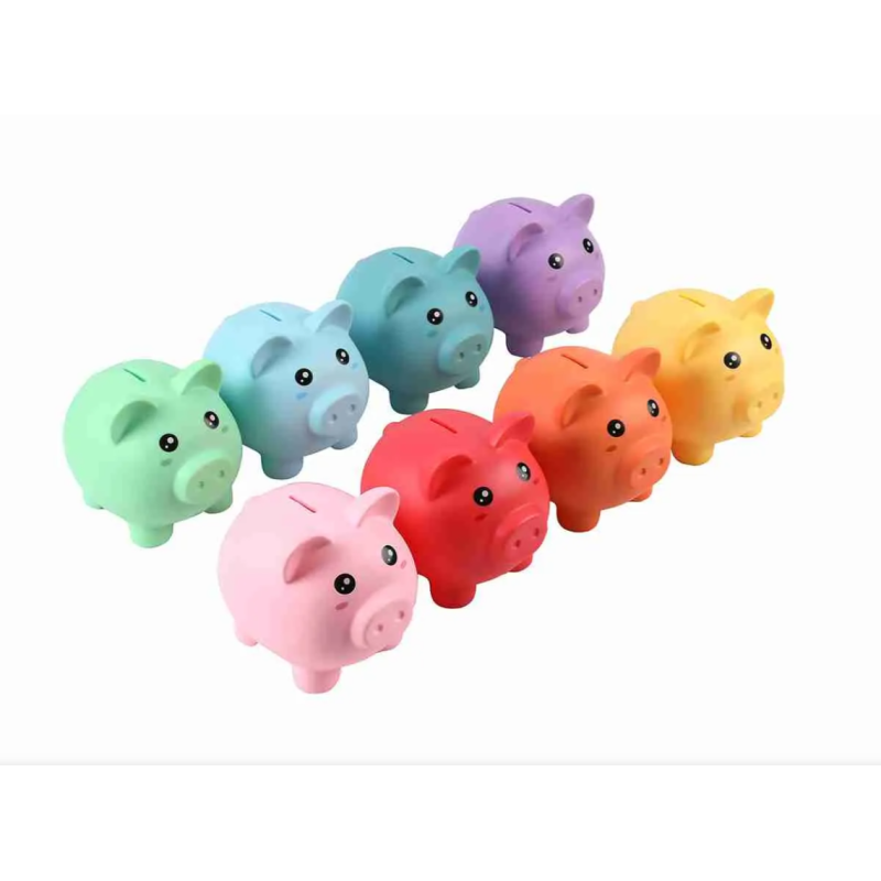 Tirelire Cochon Arc-en-ciel