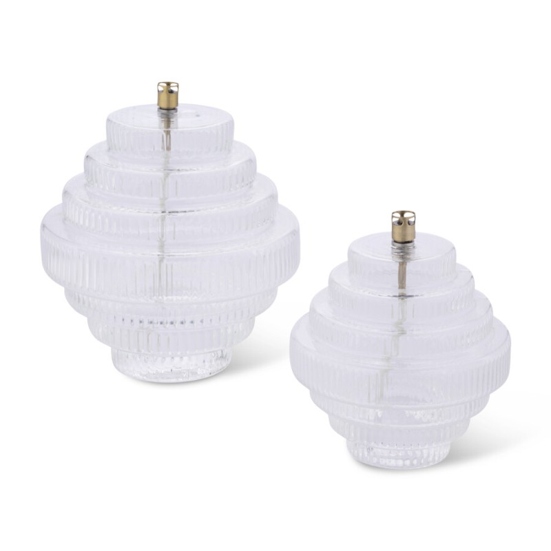 Lampes à huile Twin