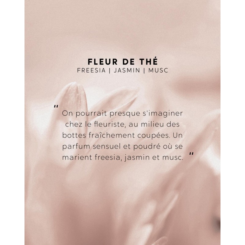 La bougie massage - Fleur de Thé