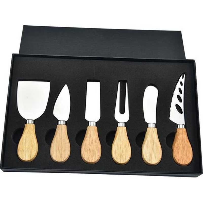 CHEESE set de 6 couteaux à fromage