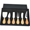 CHEESE set de 6 couteaux à fromage