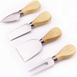 CHEESE set de 4 couteaux à fromage