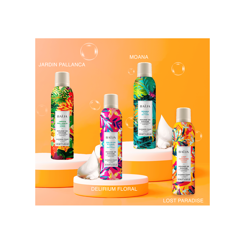 Mousse de douche Moana