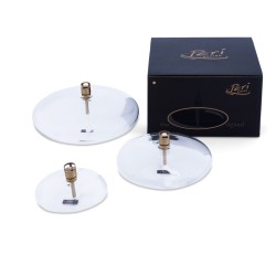 Lampes à huile disque plat & laiton