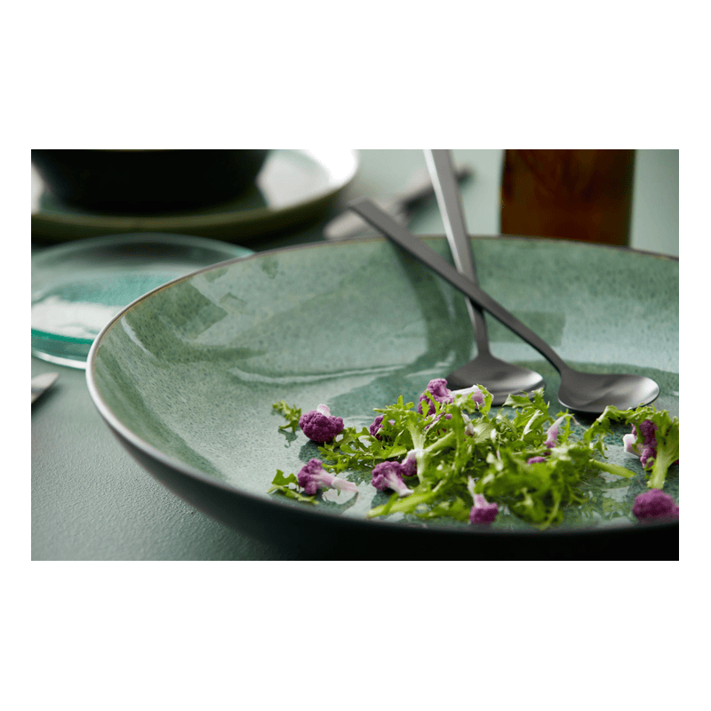 Couverts à salade S/2 noir Collection Bitz