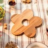 DAISY Dessous de plat/ Plateau fromage en acacia