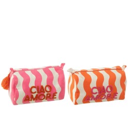 CIAO Amore Trousse de toilette orange/rose