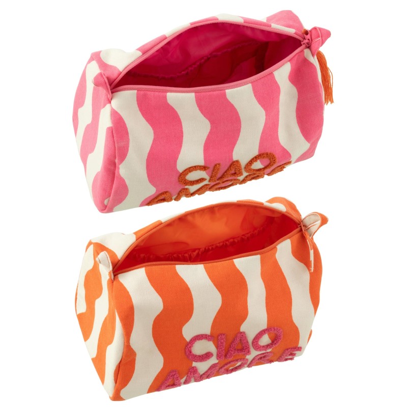 CIAO Amore Trousse de toilette orange/rose