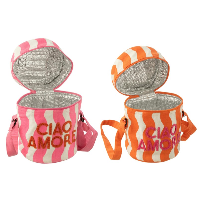 CIAO Amore trousse isotherme rose/orange