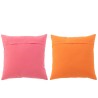 CIAO Amore coussin carré orange/rose