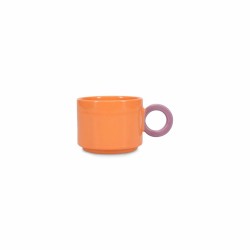 Lou tasse/mug orange/violet