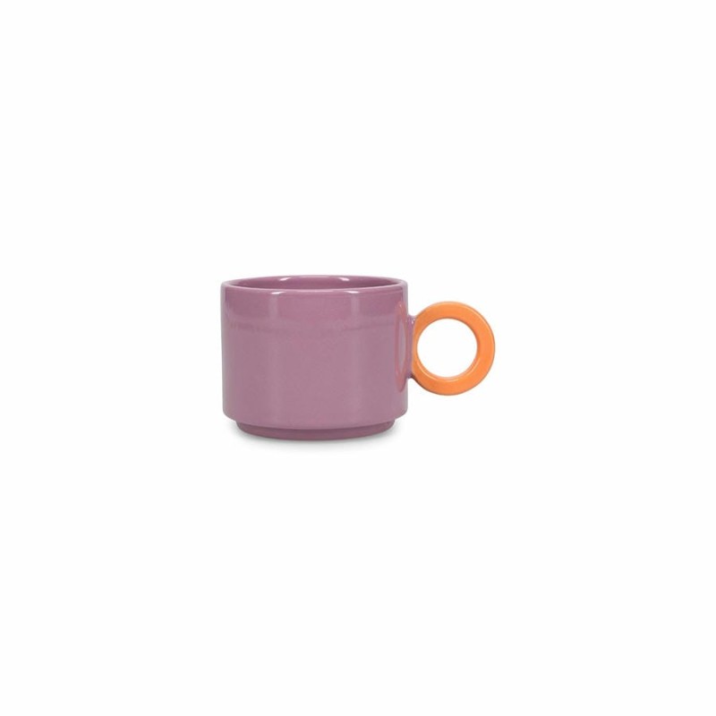Lou tasse/mug orange/violet