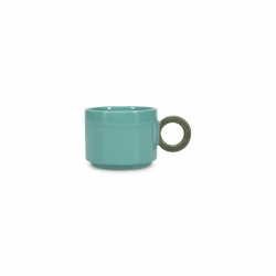 Lou tasse/mug vert/bleu