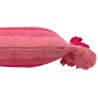 POPPY Coussin + floches Rose/Rose