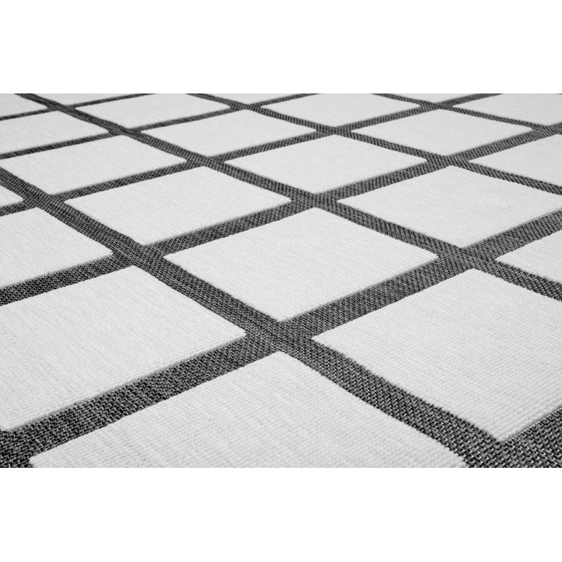 Tapis Carpretty Grand - Checky Black/White