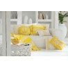 Coussin smiley Tufté Jaune