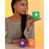 NEON Ultra Myrtille Bougie Bijoux - Earrings mauve