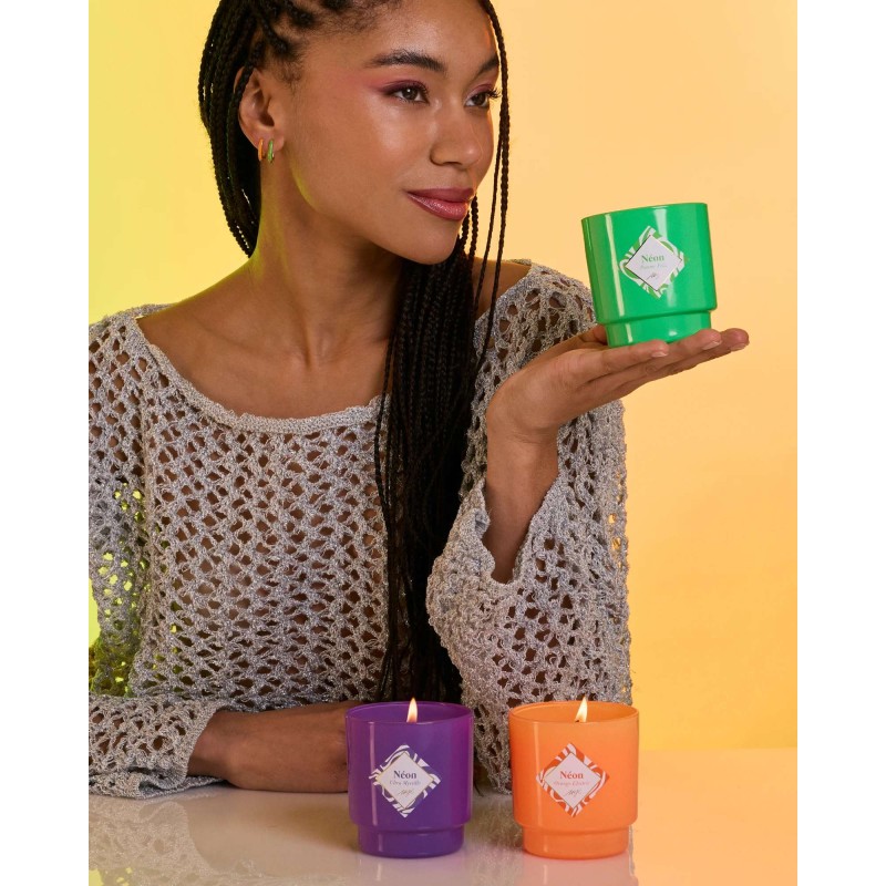 NEON Pomme Fizz Bougie Bijoux - Earrings Vert