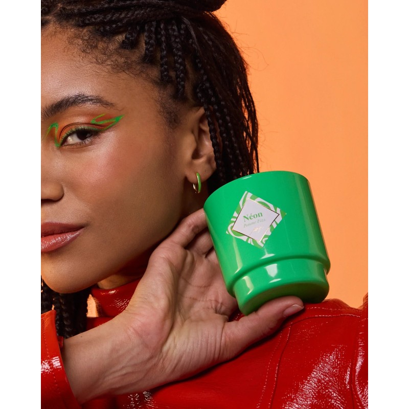 NEON Pomme Fizz Bougie Bijoux - Earrings Vert