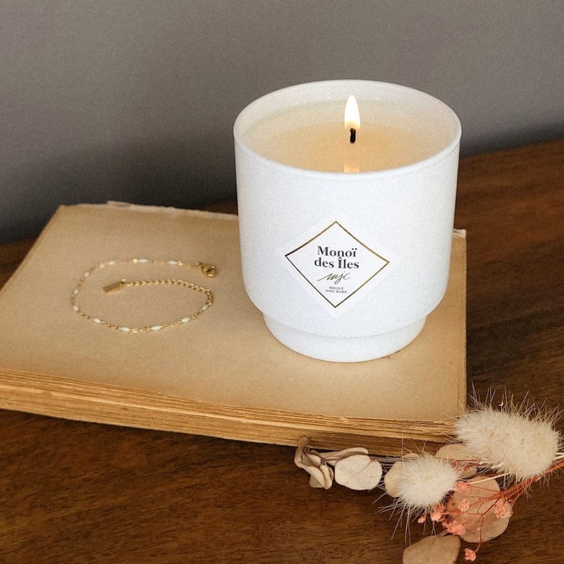Monoi des Iles /Bougie bijou + parfum MJC