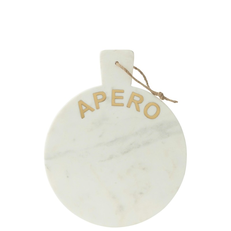 Planche marbre ronde - APERO