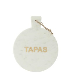 Planche marbre ronde - TAPAS