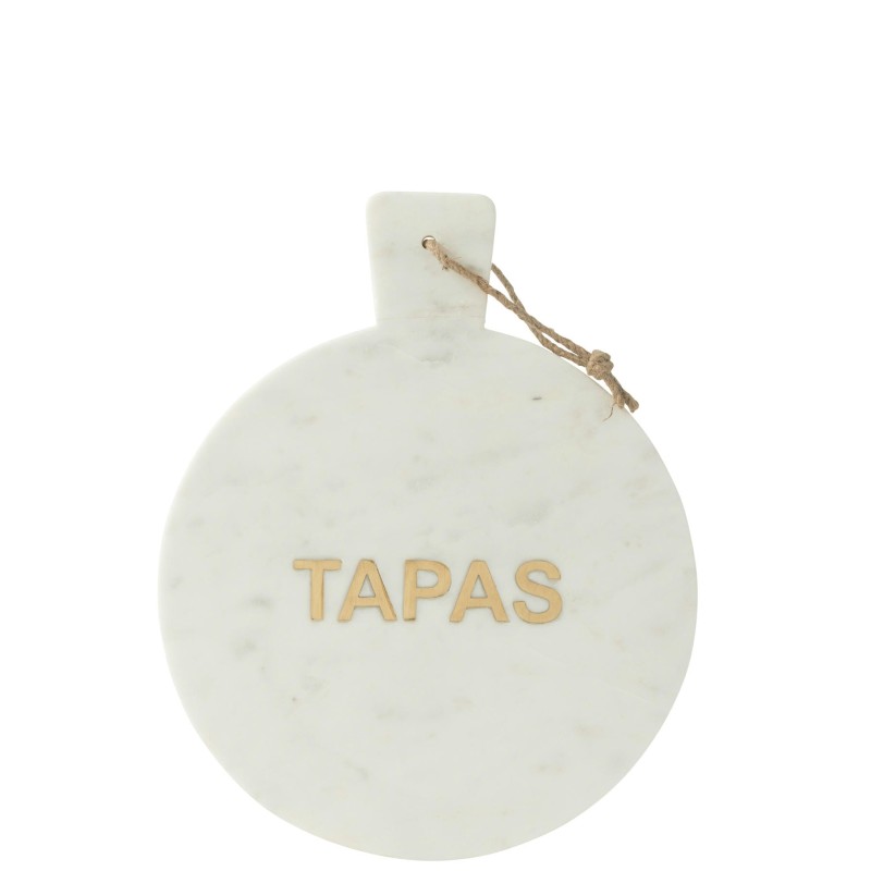 Planche marbre ronde - TAPAS
