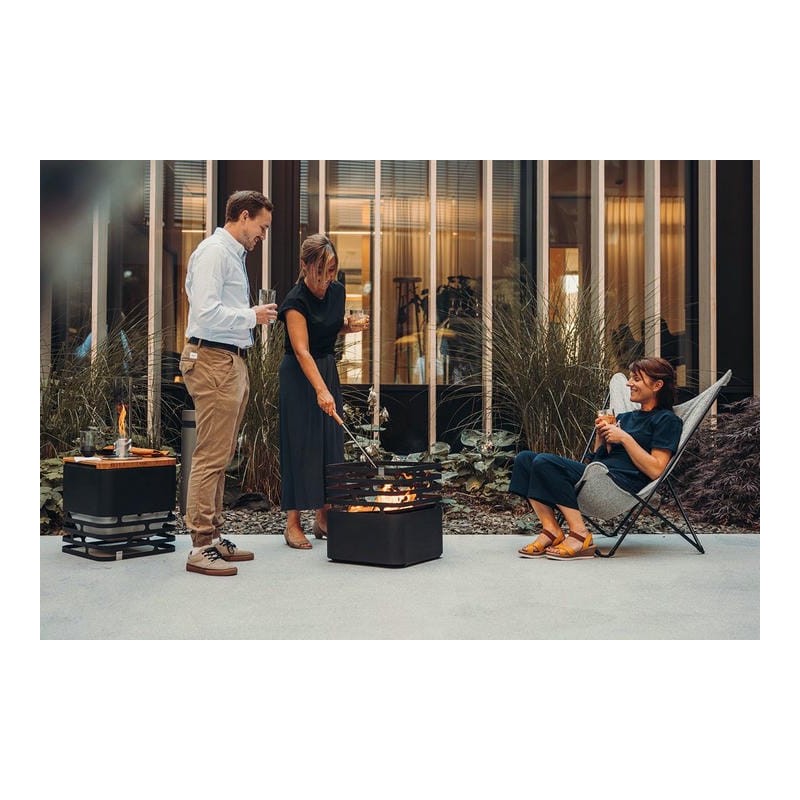 CUBE Brasero - BBQ - Table Noir