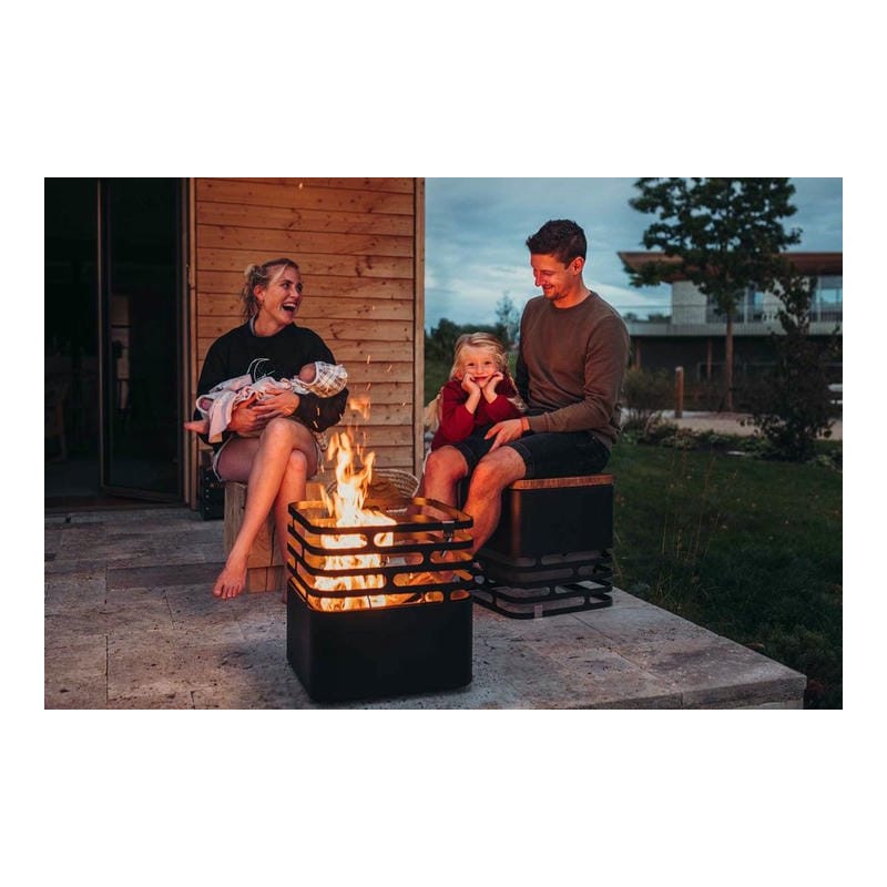 CUBE Brasero - BBQ - Table Noir