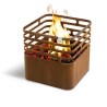 CUBE Brasero - BBQ - Table Acier Corten
