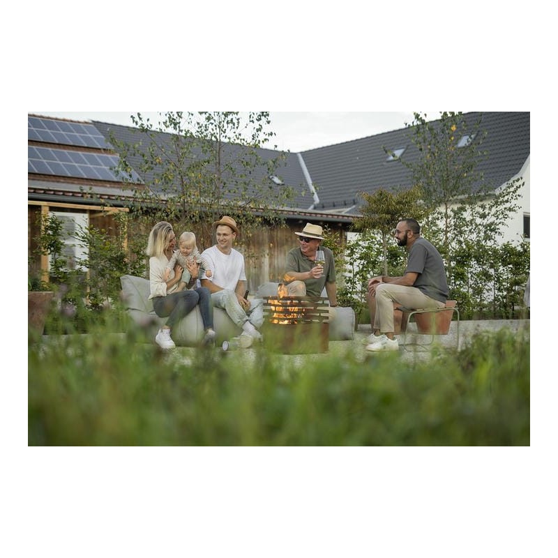 CUBE Brasero - BBQ - Table Acier Corten