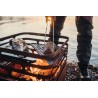 CUBE Brasero - BBQ - Table Acier Corten