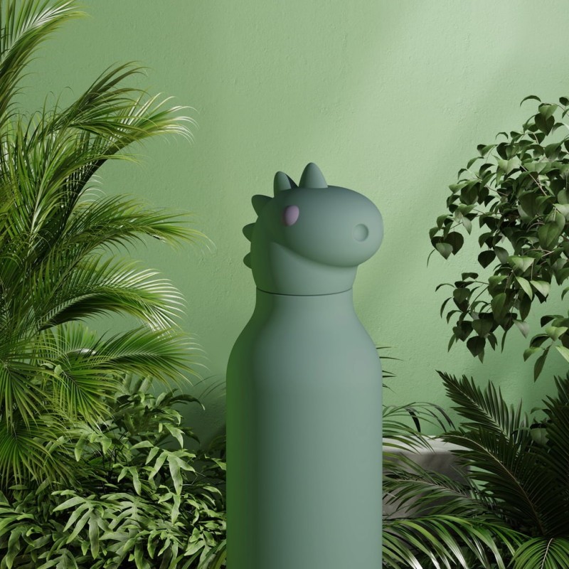 Dinosaure - Gourde Asobu isotherme