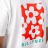 T-shirt Flower homme Blanc x imprimé fleurs