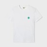 T-shirt Flower homme Blanc x imprimé fleurs