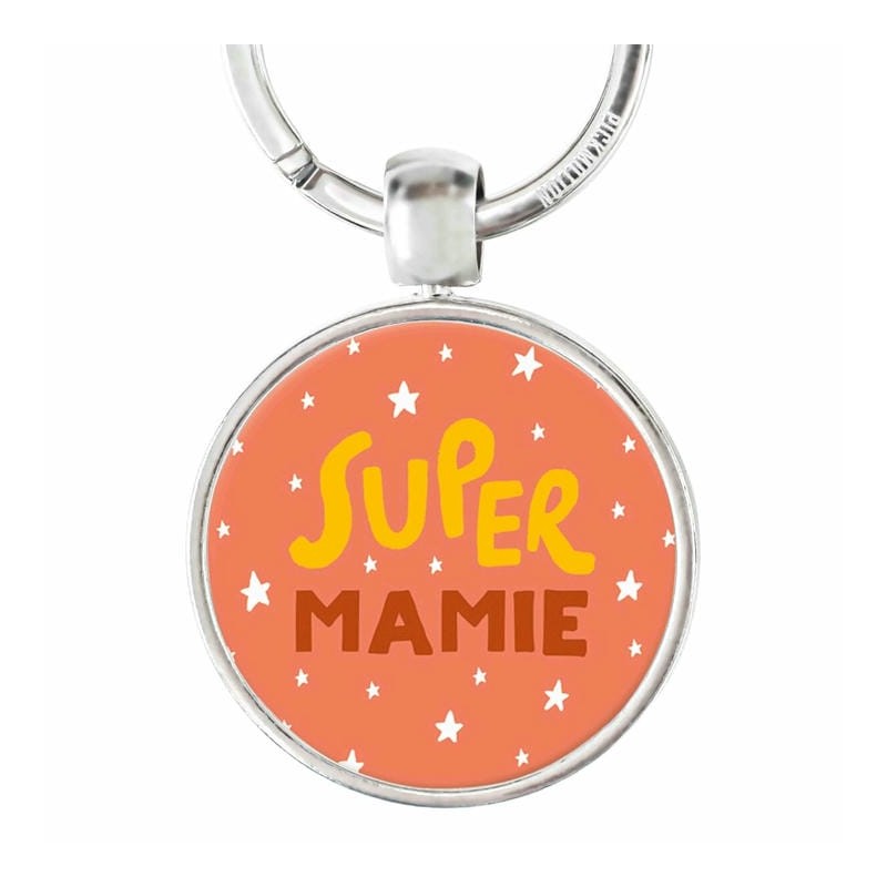 Porte Clé - Super mamie