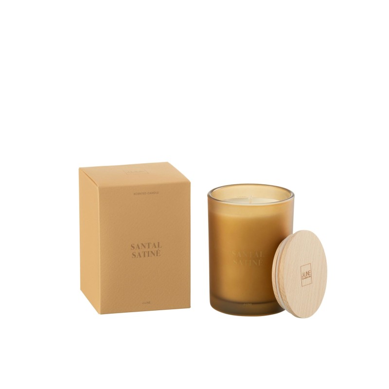Santal Satiné Bougie Accords Essentiels