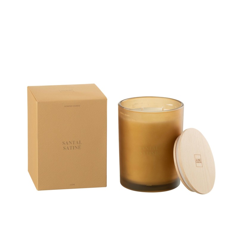 Santal Satiné Bougie Accords Essentiels