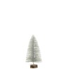 Sapins décoratifs givré et paillettes