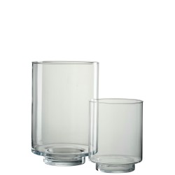 Laura vases ou photophores en verre