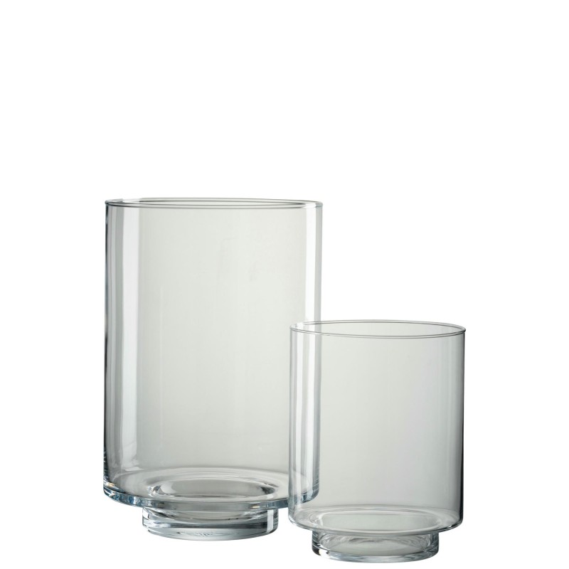 Laura vases ou photophores en verre