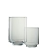 Laura vases ou photophores en verre
