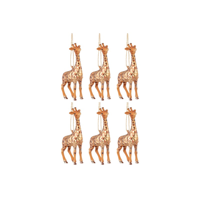Girafe boule de noel