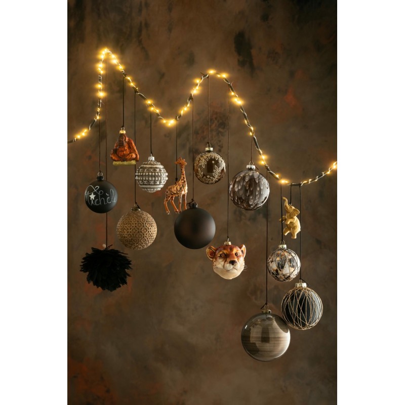 Girafe boule de noel