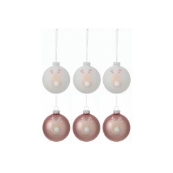 Renne avec pompon boule de noel