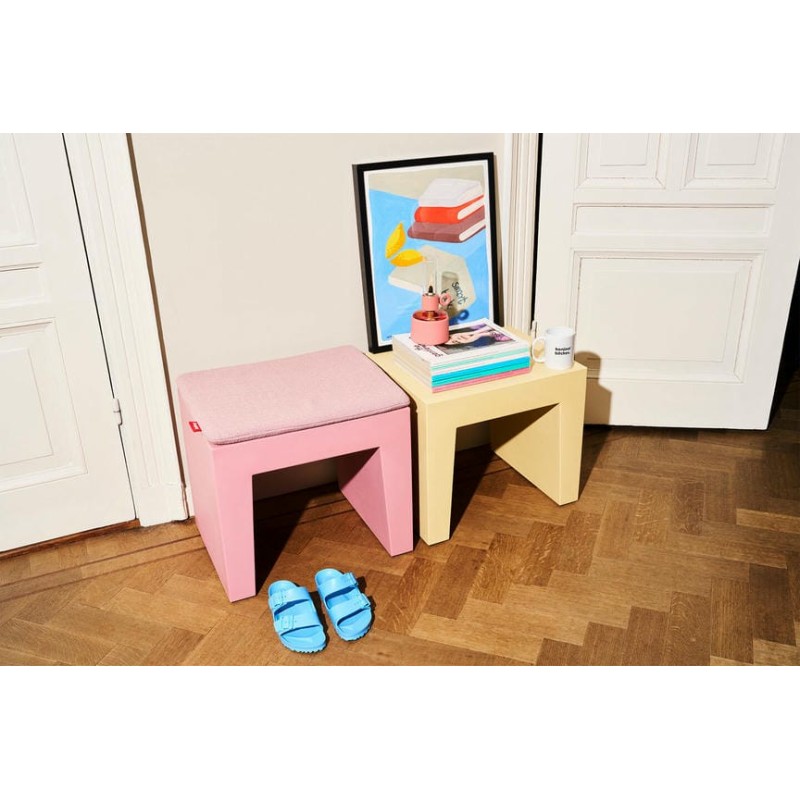 CONCRETE SEAT pouf & table d'appoint