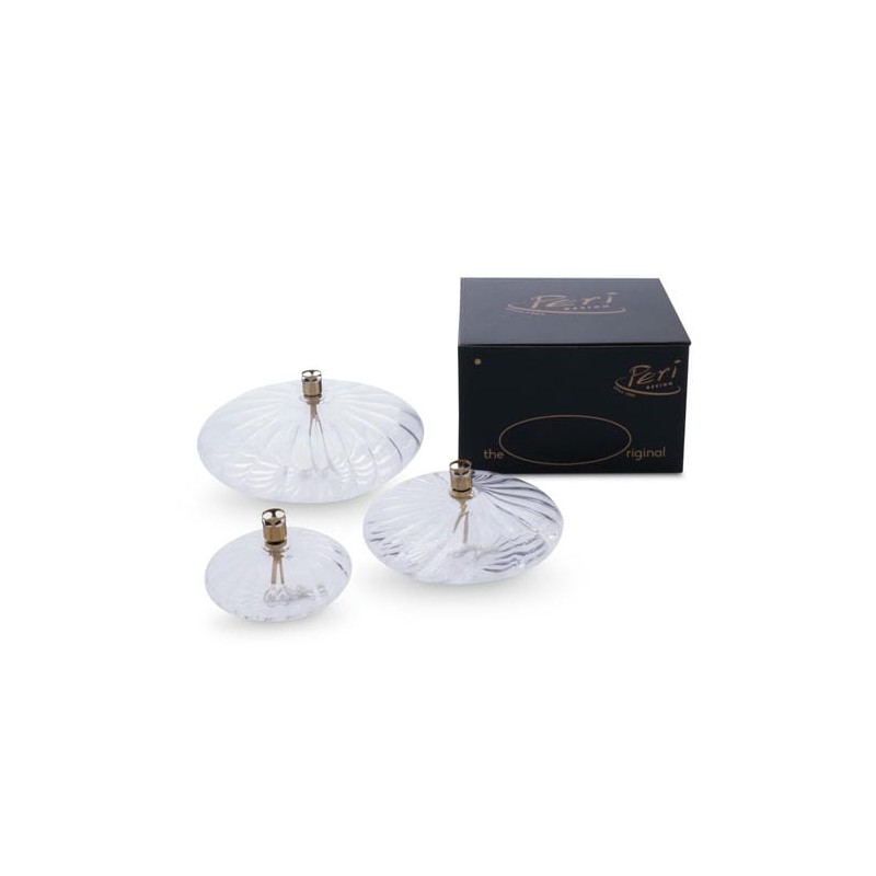 Lampes à huile disque élégant & laiton