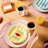 Je t'aime Assiette dessert Diego
